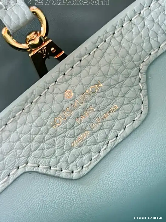 Official oldcobbler LOUIS VUITTON BB-29*16.5*9CM CAPUCINES 0616